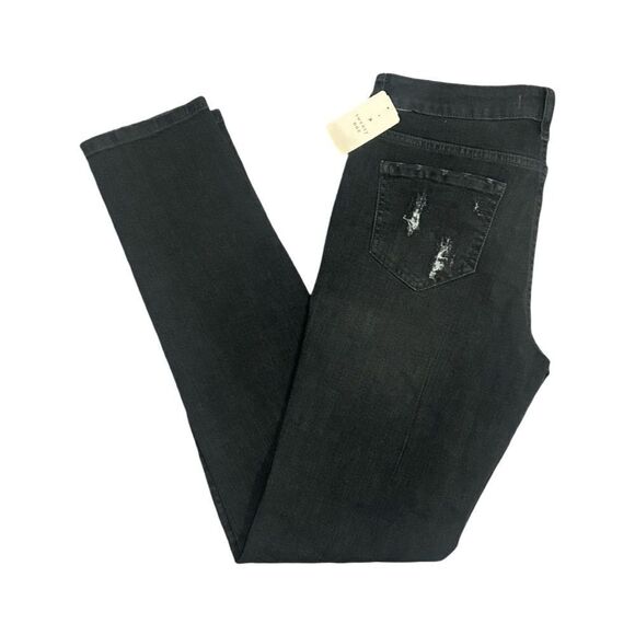 2.1 Denim Skinny Serré Dark Grey Jeans Sz 29x31 NWT - Picture 2 of 5